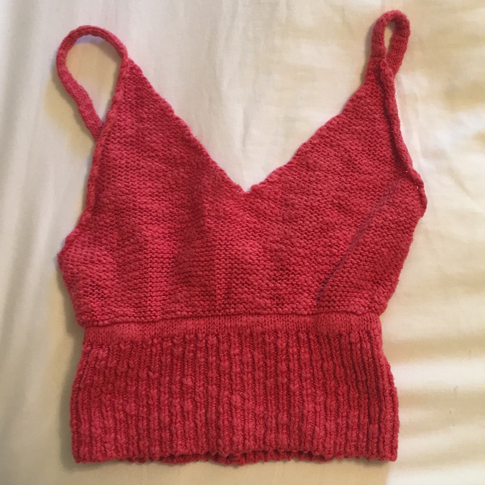 Knit crop top from Urban Outfitters